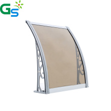 Guansu Factory Heat Resistant Uv Coating Polycarbonate Hollow Sheet Covering Plastic Awning